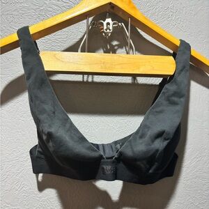 SKIMS Cotton Rib plunge bralette size 4X